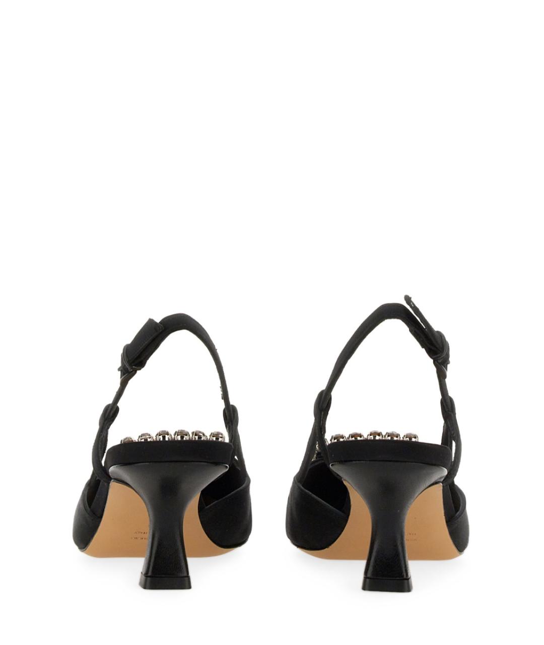 ROBERTO FESTA Черные текстильные туфли, фото 4