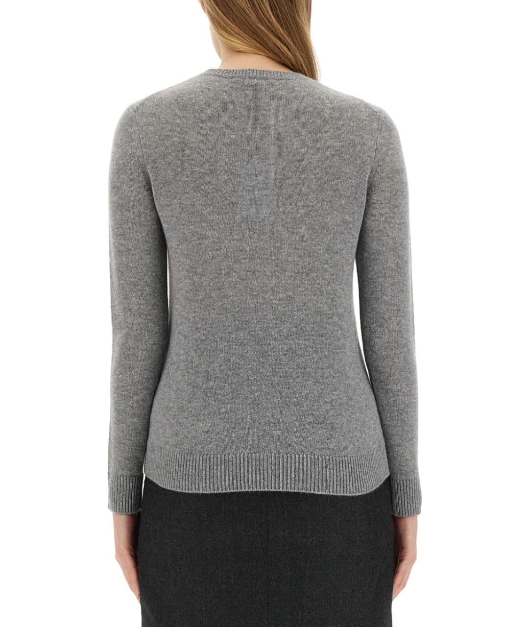 THEORY Серый кашемировый джемпер / свитер, фото 4
