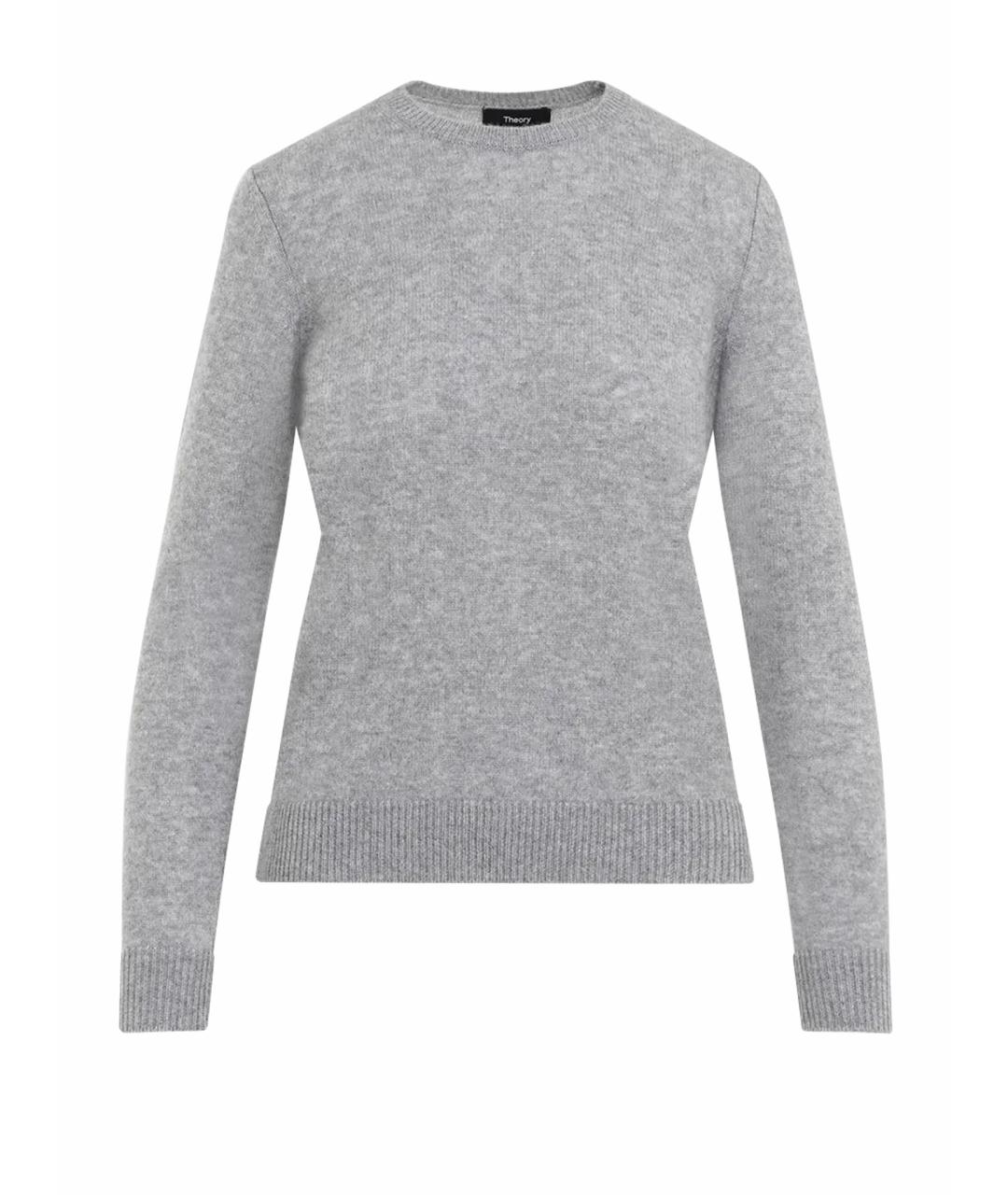 THEORY Серый кашемировый джемпер / свитер, фото 1