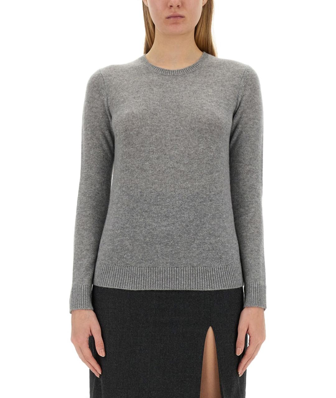 THEORY Серый кашемировый джемпер / свитер, фото 2