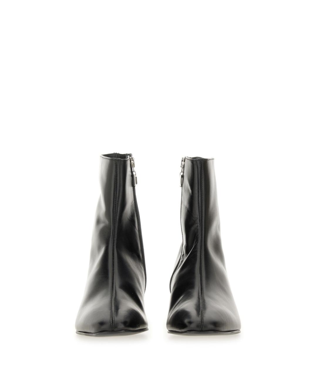 CAREL Черные кожаные полусапоги, фото 4