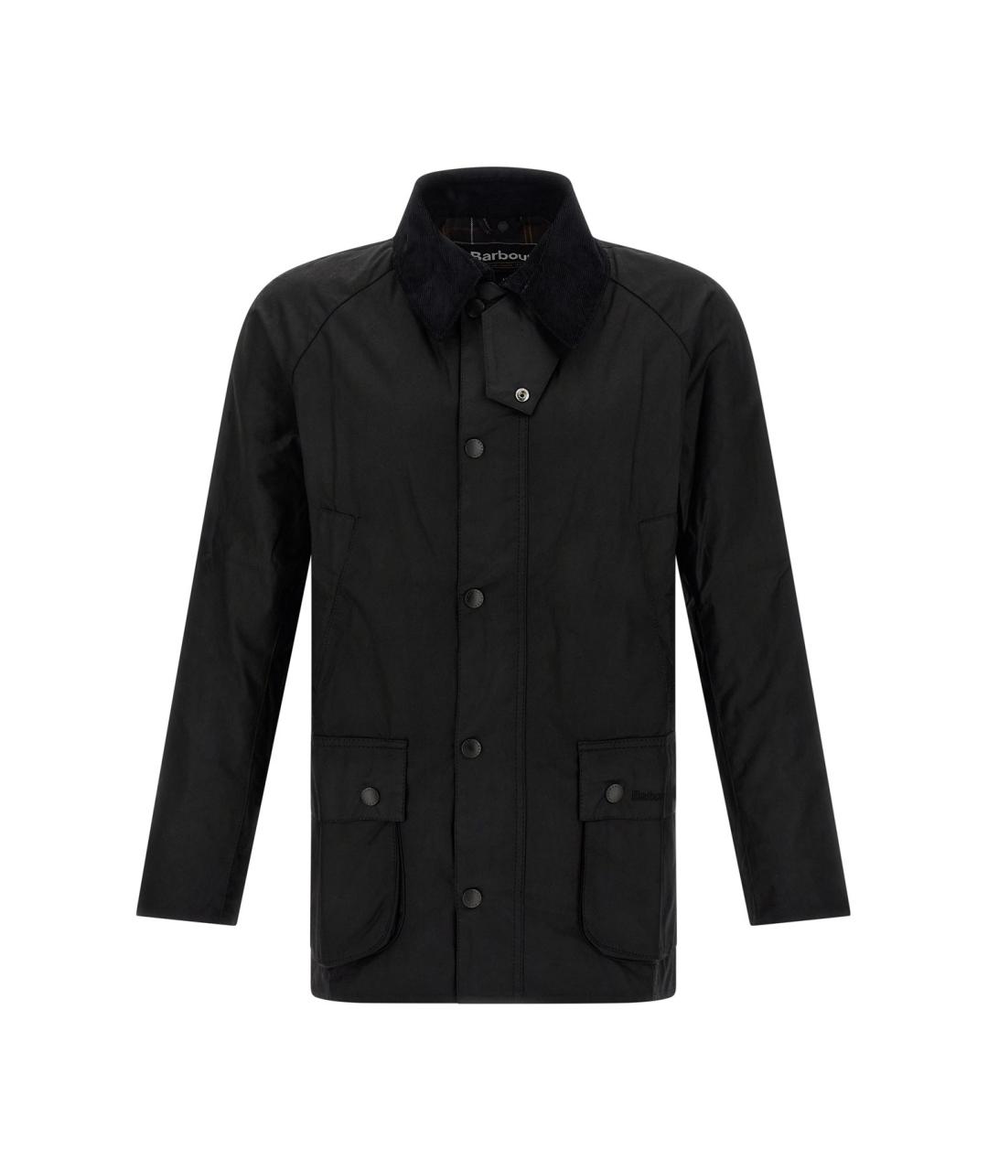 BARBOUR Черная хлопковая куртка, фото 1