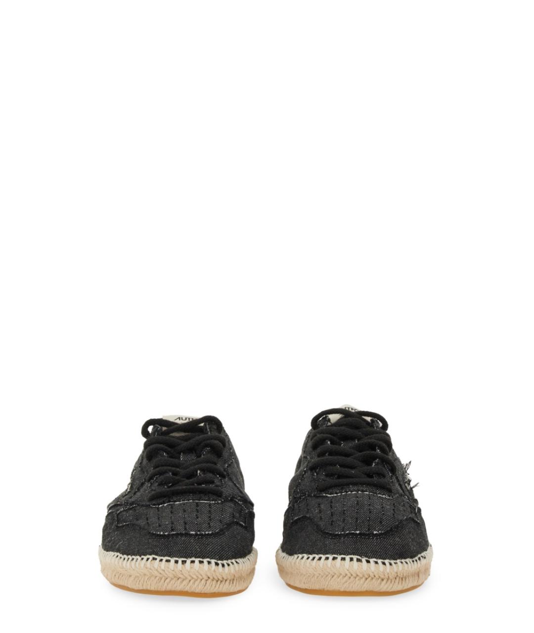 AUTRY Черные текстильные кроссовки, фото 4
