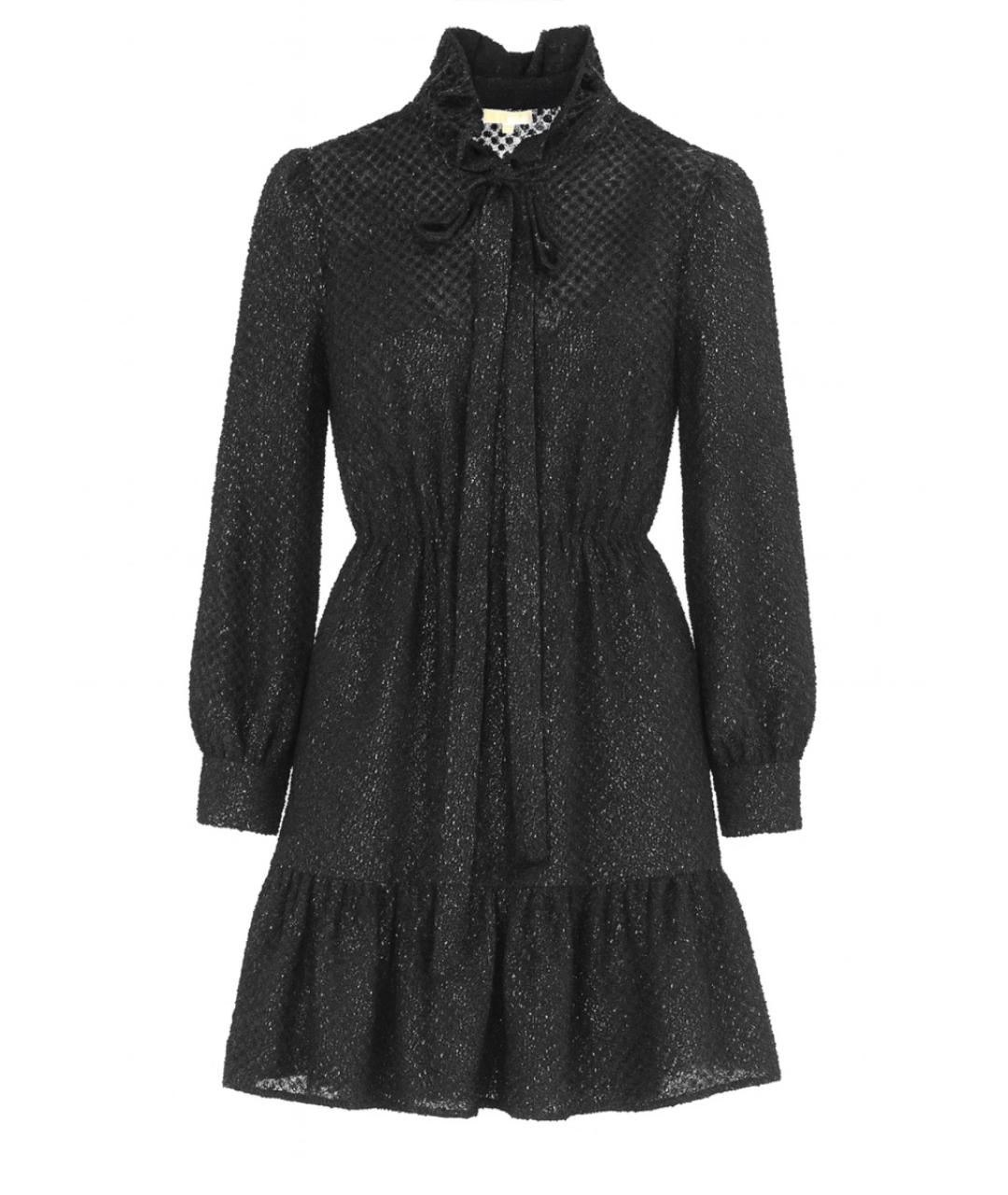 MICHAEL KORS Черное полиэстеровое вечернее платье, фото 1