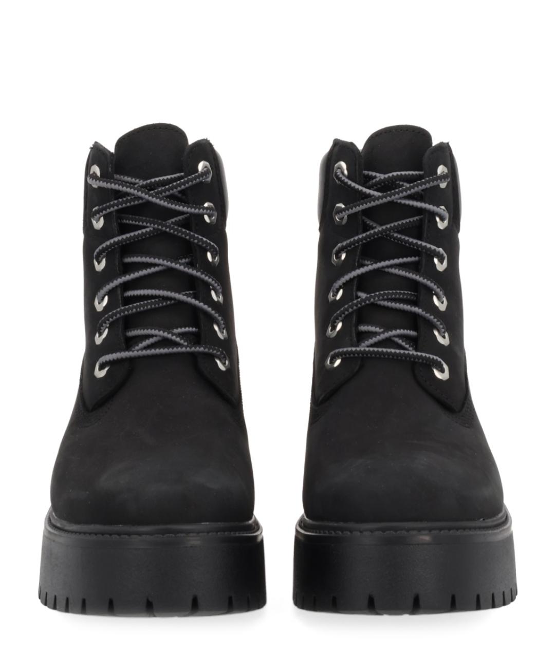 TIMBERLAND Черные кожаные ботинки, фото 3