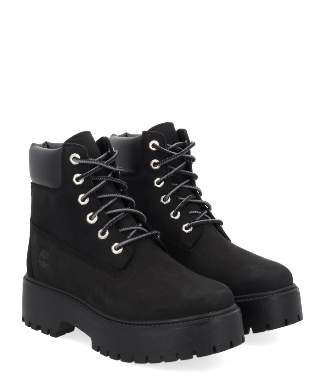 TIMBERLAND Черные кожаные ботинки, фото 2