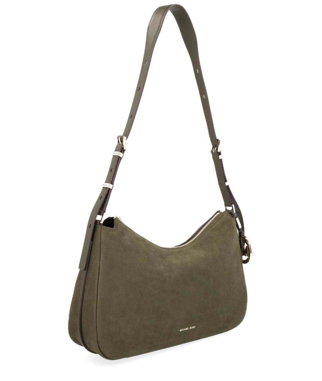 MICHAEL KORS Коричневая кожаная сумка через плечо, фото 3