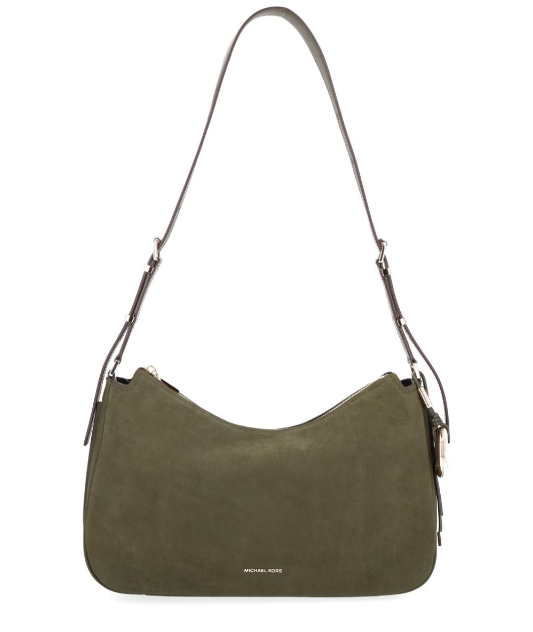 MICHAEL KORS Коричневая кожаная сумка через плечо, фото 1