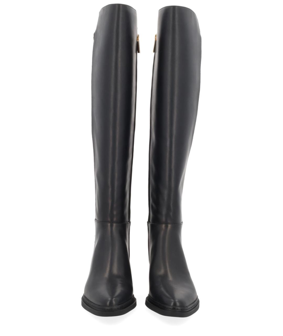 MICHAEL KORS Черные сапоги из искусственной кожи, фото 3