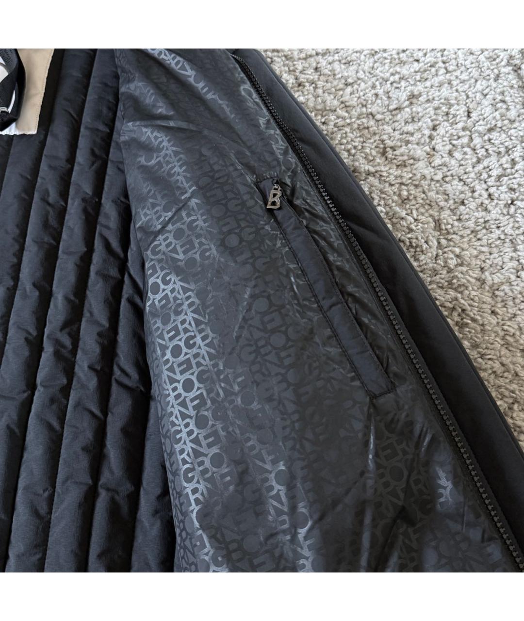BOGNER Черная полиэстеровая куртка, фото 5
