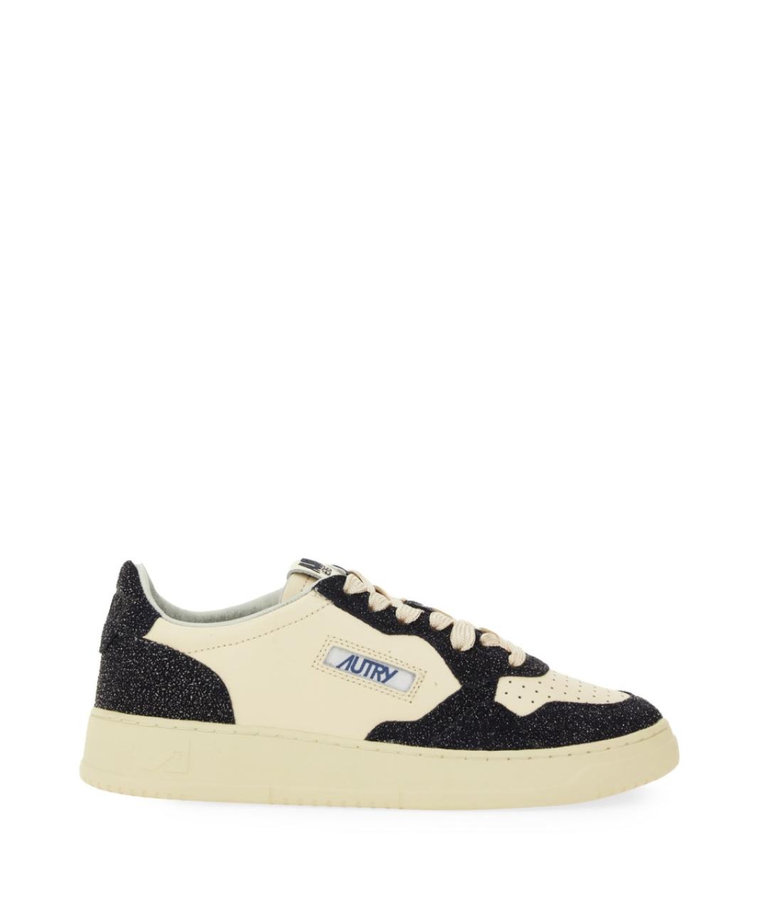 AUTRY Белые кожаные кроссовки, фото 1
