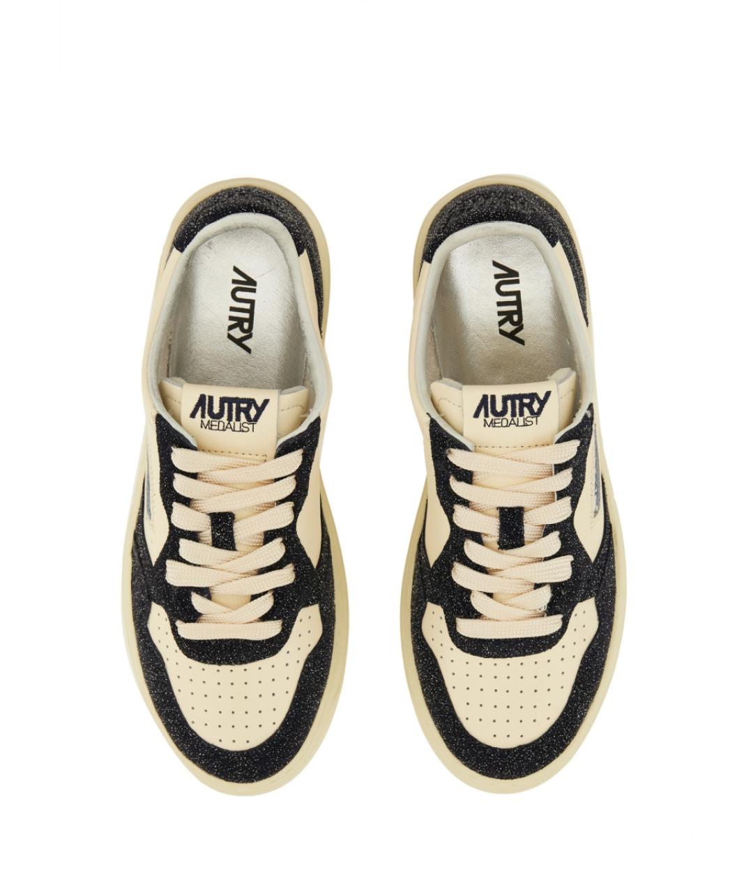 AUTRY Белые кожаные кроссовки, фото 6