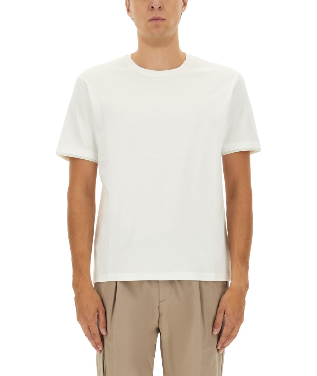 HERNO Белая хлопковая футболка, фото 5