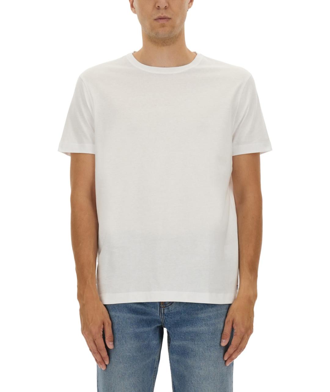 HUGO BOSS Белая хлопковая футболка, фото 5