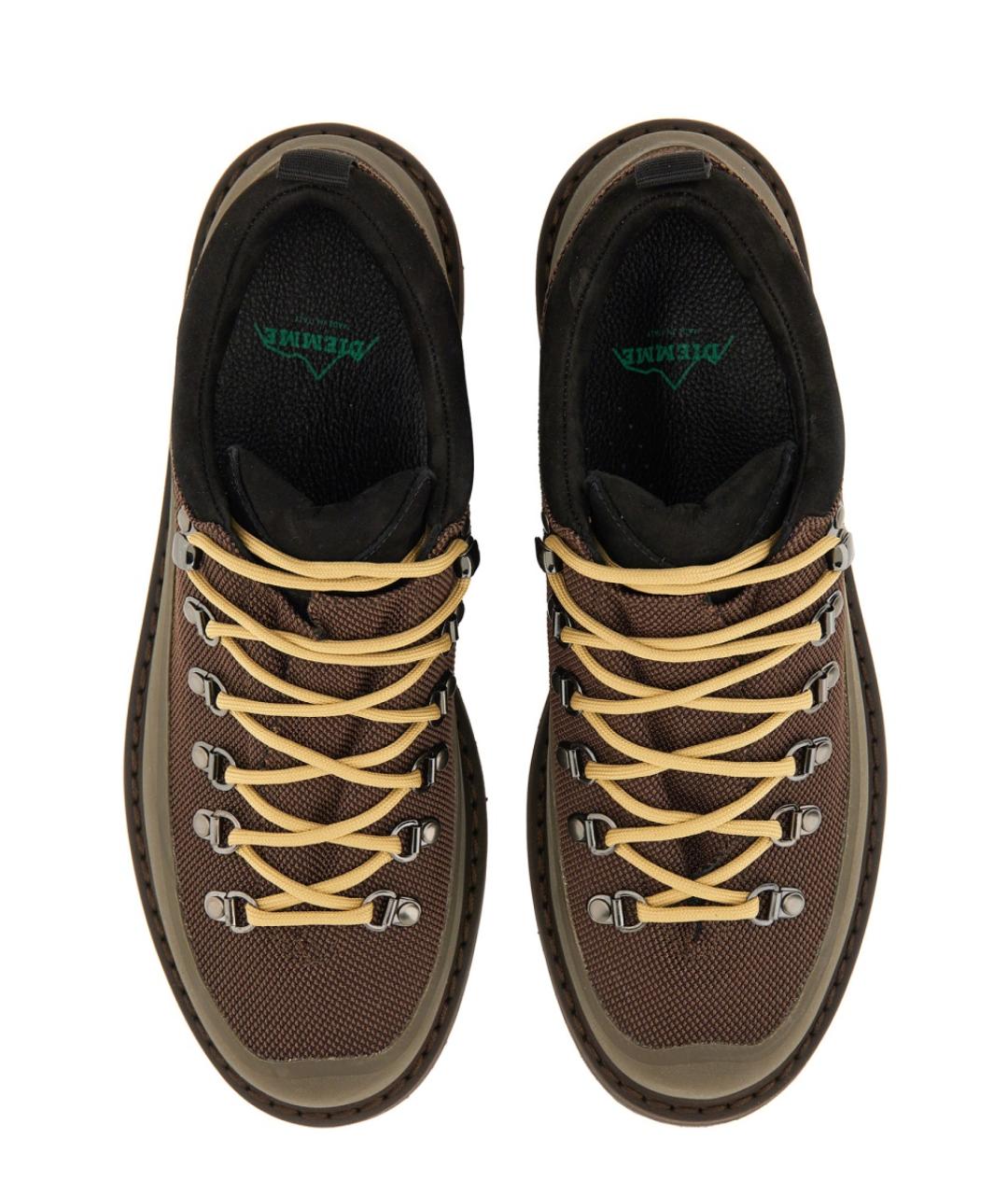 DIEMME Коричневые синтетические низкие ботинки, фото 6