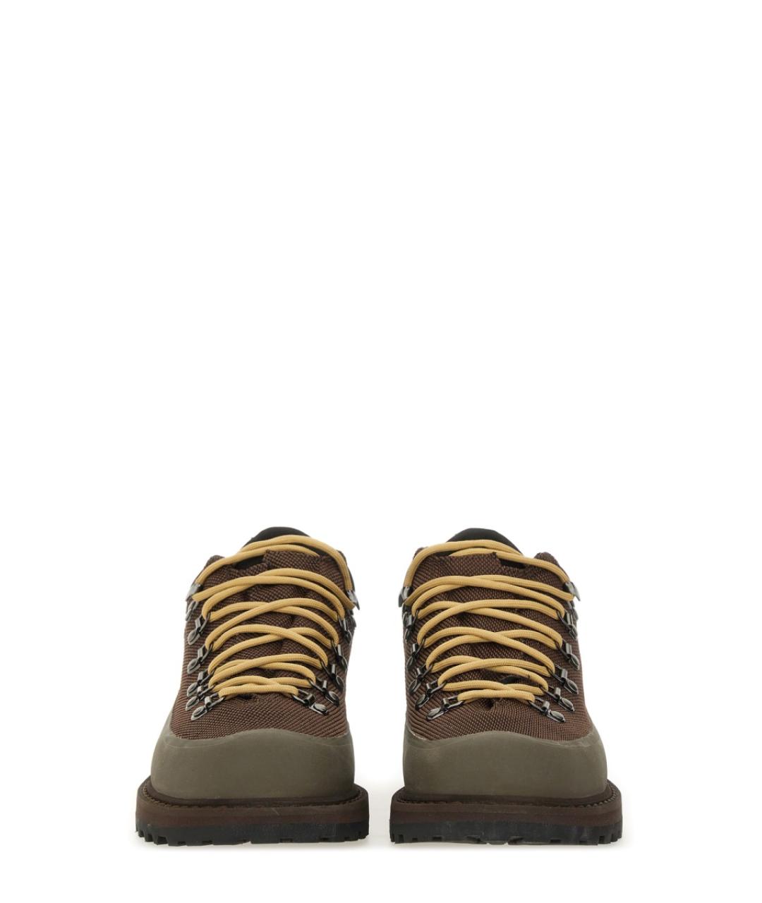 DIEMME Коричневые синтетические низкие ботинки, фото 4