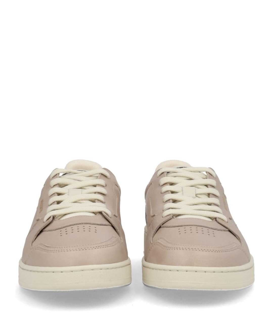 AXEL ARIGATO Серые кожаные низкие кроссовки / кеды, фото 3