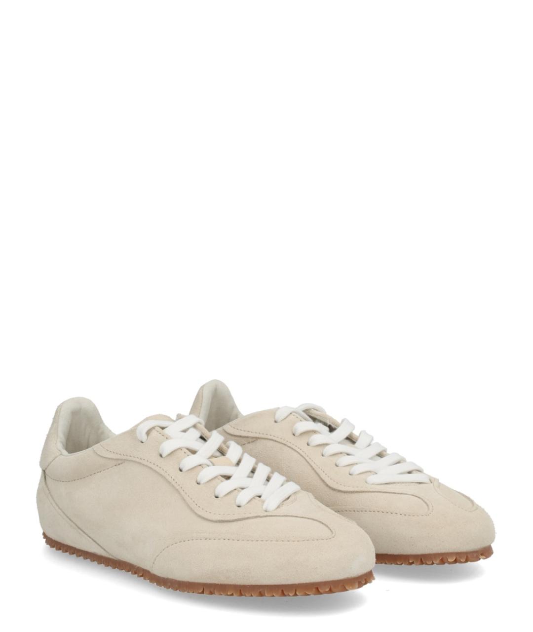 AXEL ARIGATO Бежевые кожаные кроссовки, фото 2