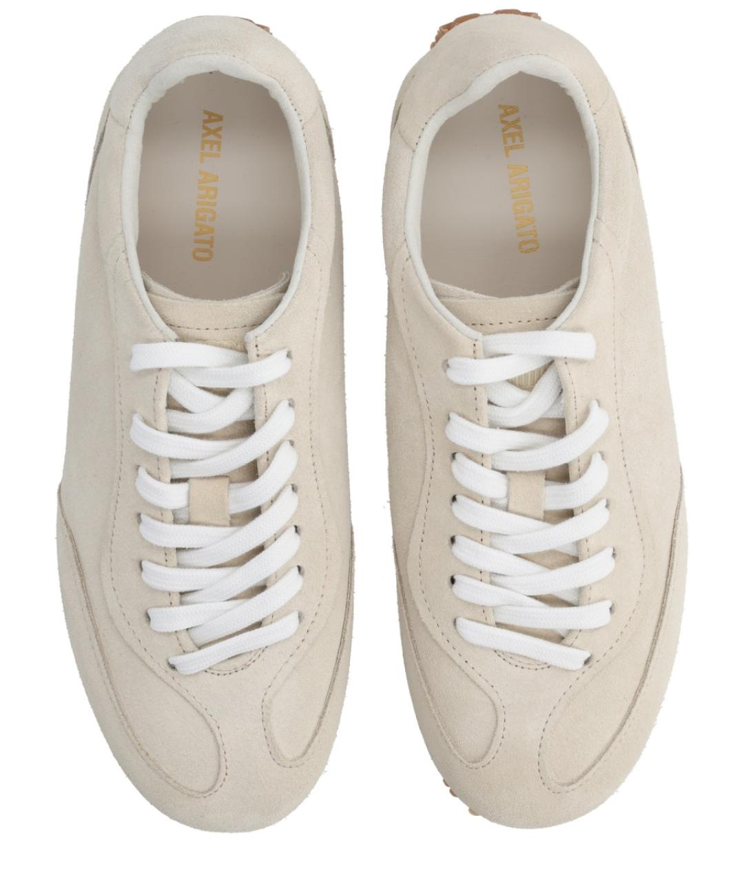 AXEL ARIGATO Бежевые кожаные кроссовки, фото 5