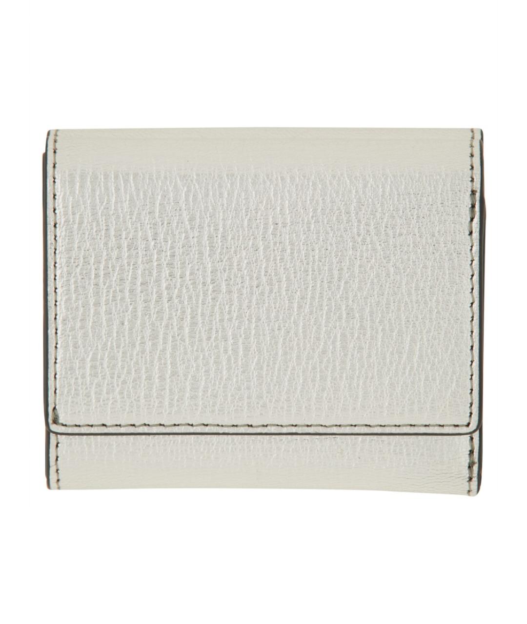 ANYA HINDMARCH Серебрянный кожаный кошелек, фото 2