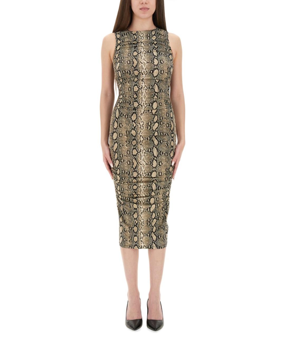 MICHAEL KORS Мульти вискозное повседневное платье, фото 5