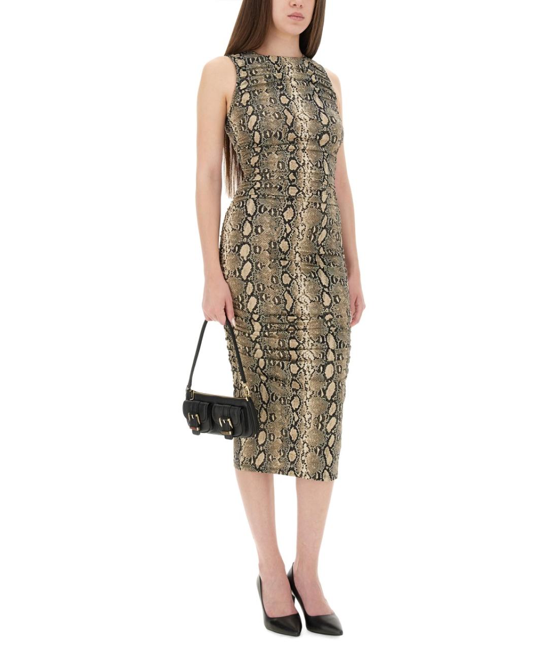 MICHAEL KORS Мульти вискозное повседневное платье, фото 4