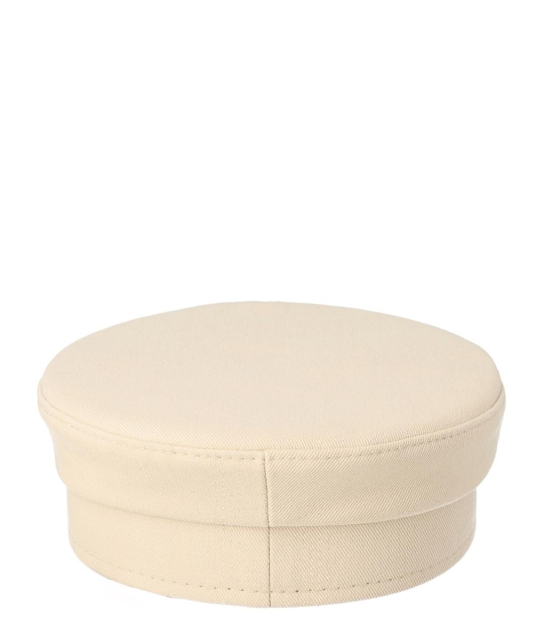 RUSLAN BAGINSKIY Бежевая хлопковая кепка, фото 2