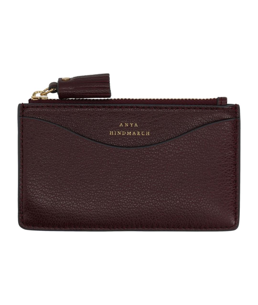 ANYA HINDMARCH Коричневый кардхолдер, фото 1