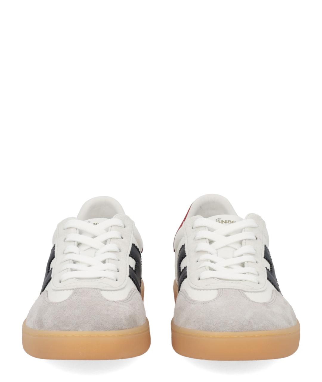 HOGAN Мульти кожаные низкие кроссовки / кеды, фото 3