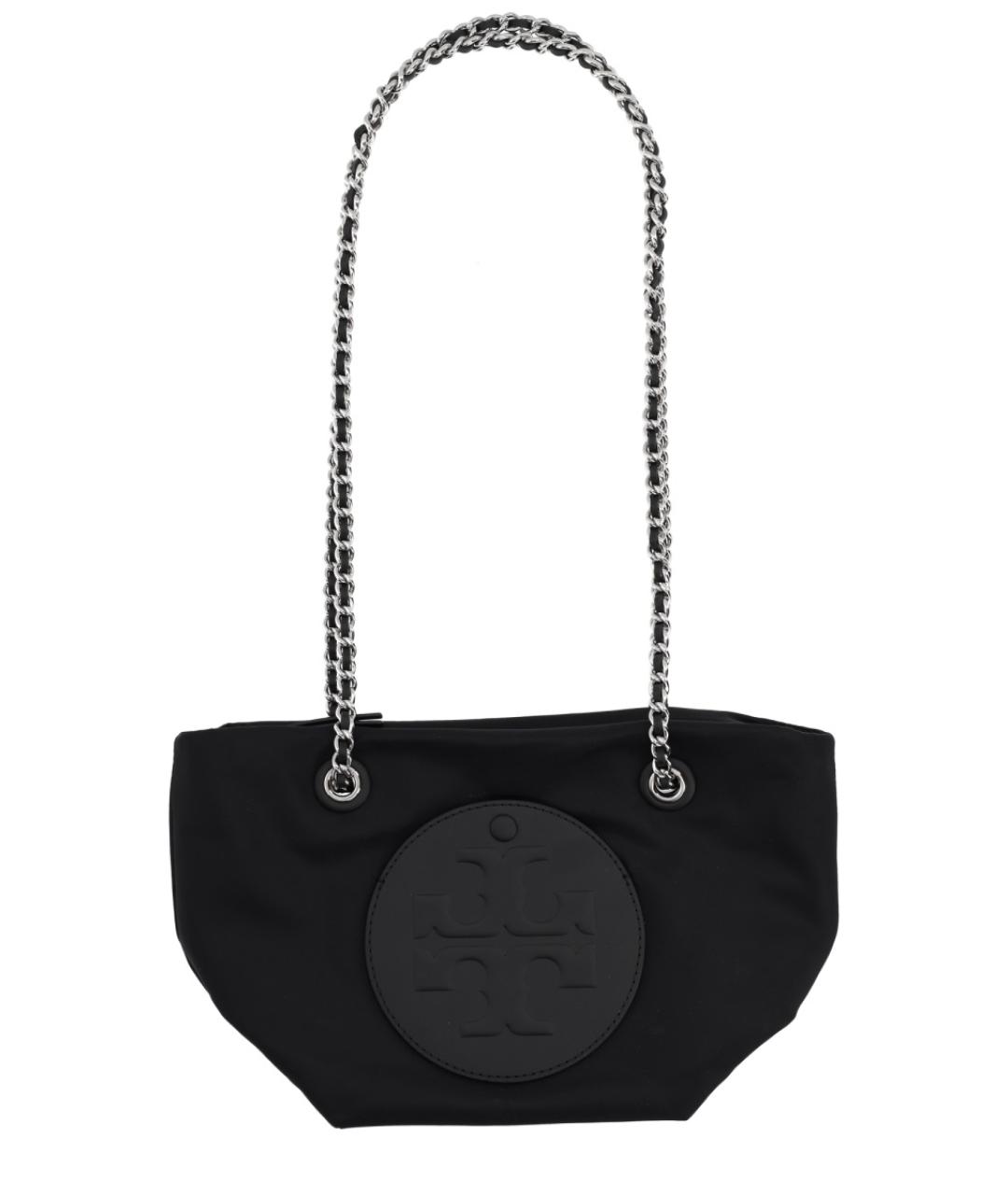 TORY BURCH Черная синтетическая сумка через плечо, фото 1