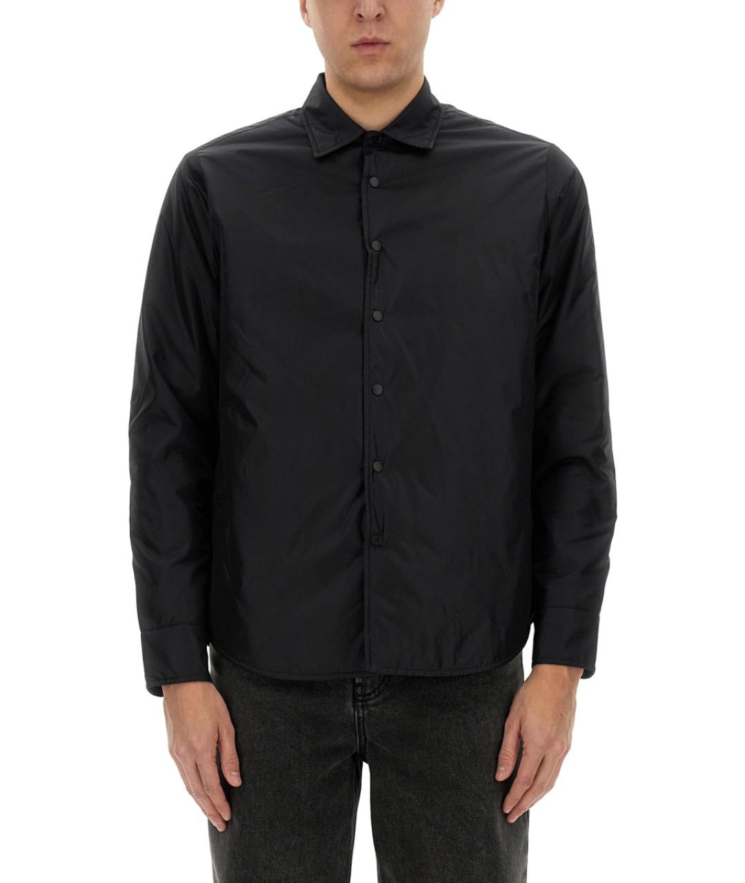 ASPESI Черная кэжуал рубашка, фото 5