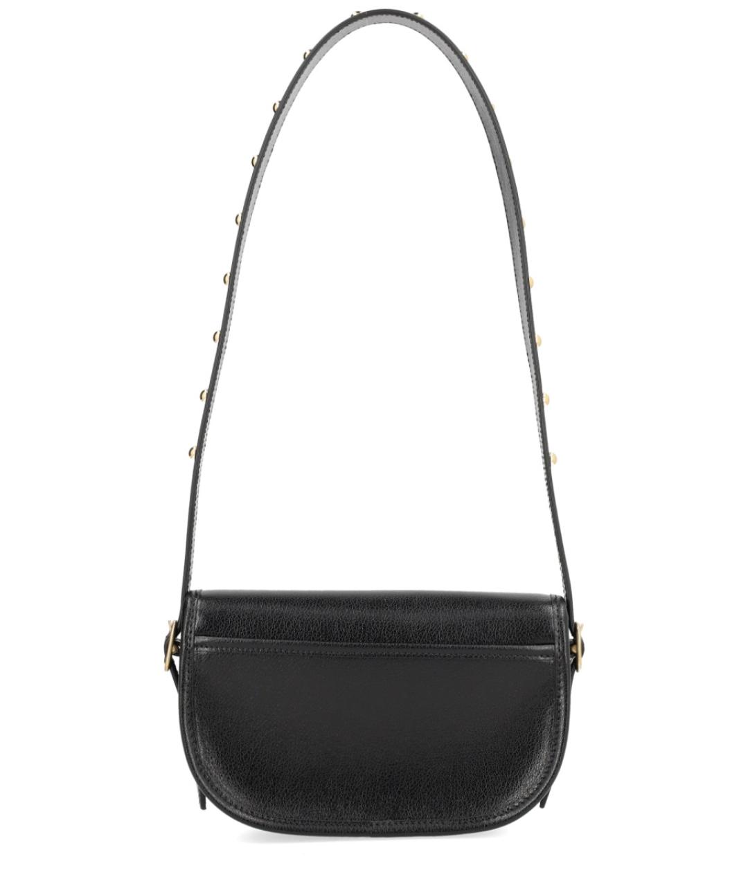 BALLY Черная кожаная сумка через плечо, фото 3