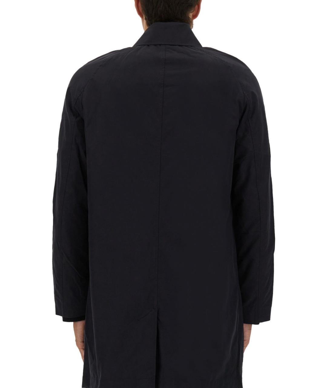 PS BY PAUL SMITH Синий хлопковый тренч / плащ, фото 3