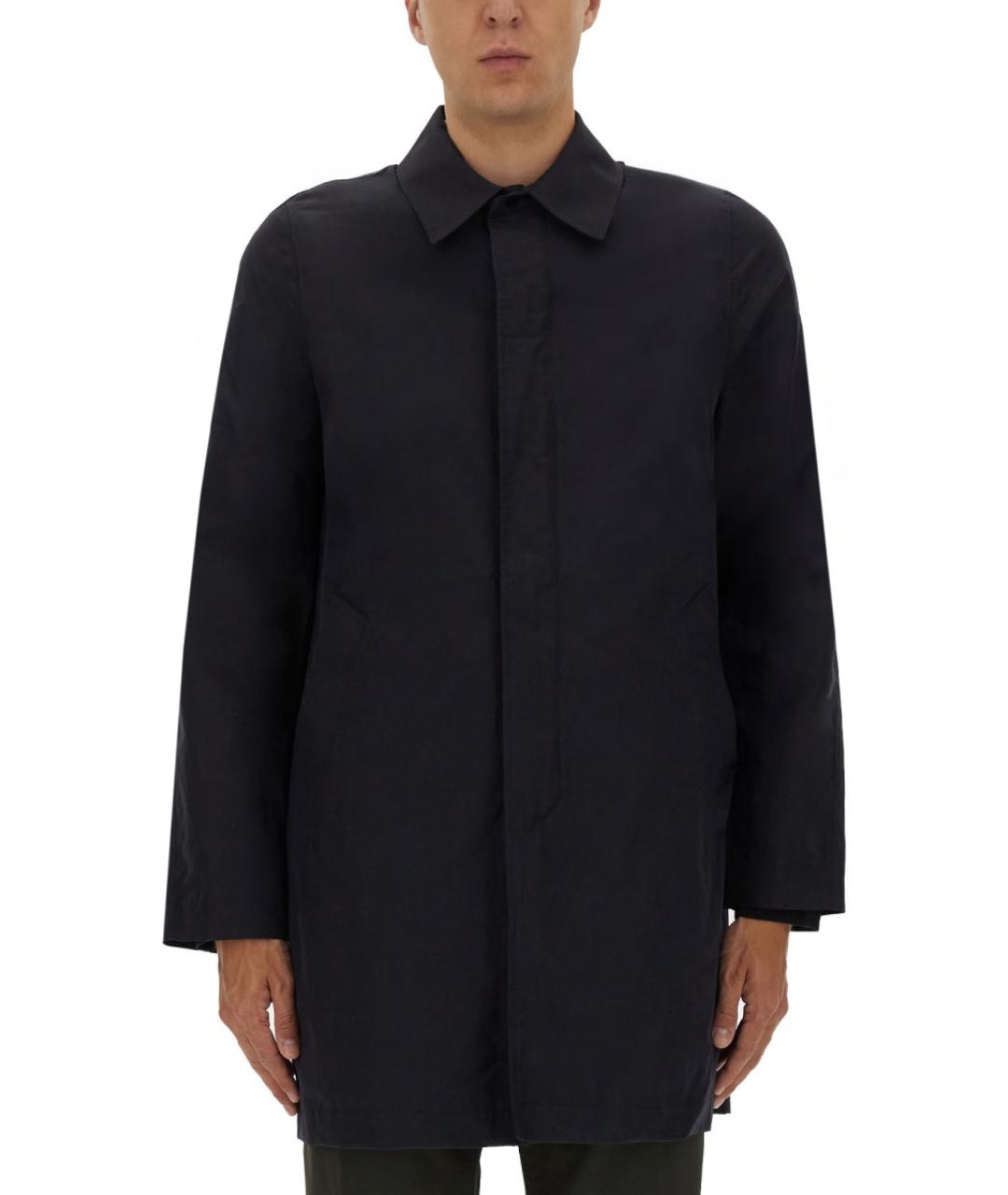 PS BY PAUL SMITH Синий хлопковый тренч / плащ, фото 5