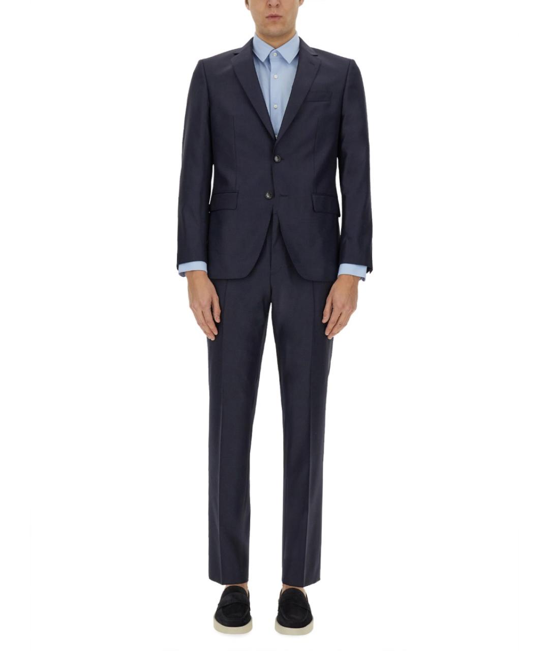 HUGO BOSS Синий классический костюм, фото 5