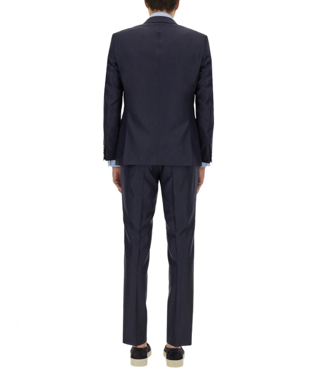 HUGO BOSS Синий классический костюм, фото 3