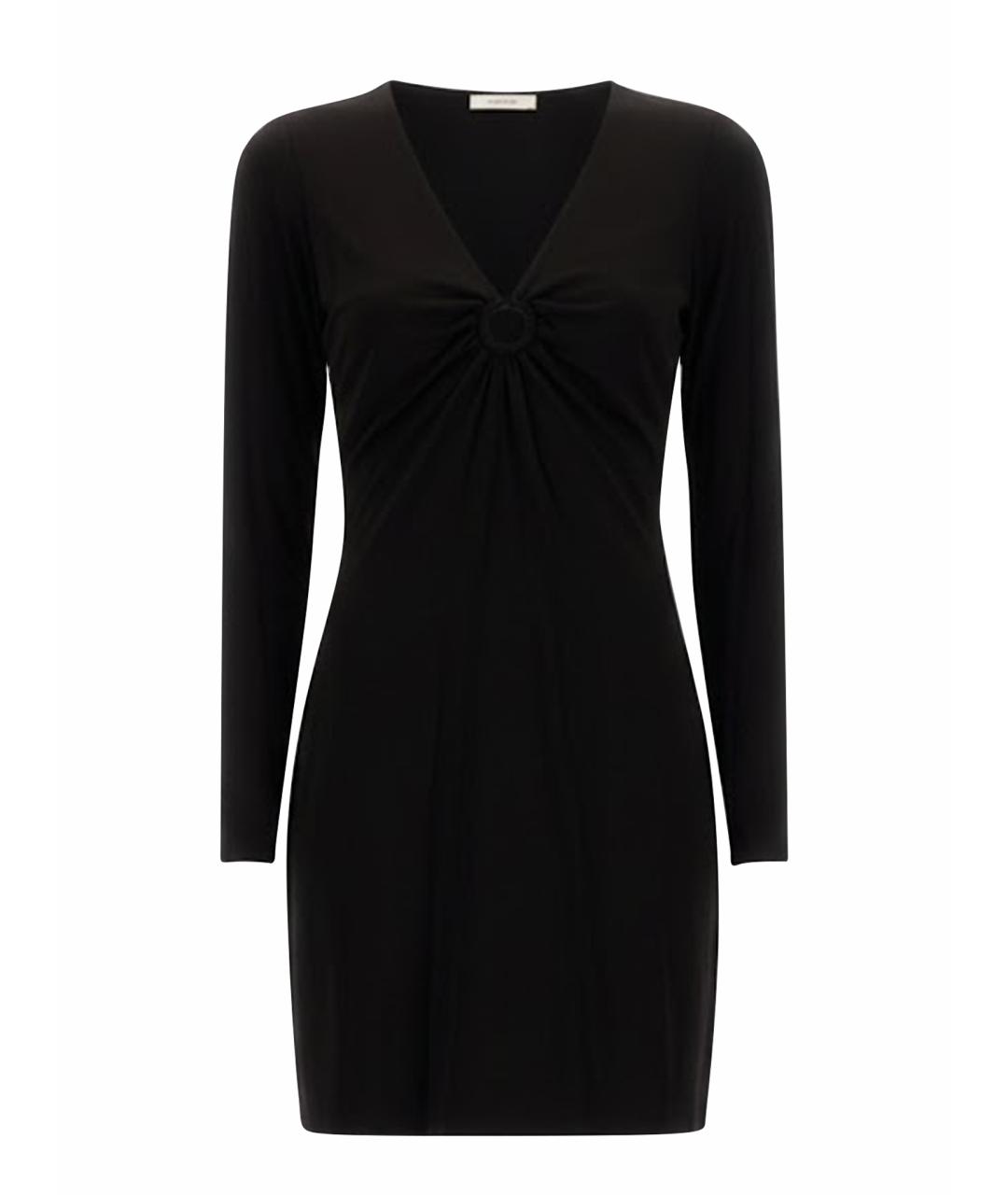 MICHAEL KORS Черное вискозное повседневное платье, фото 1