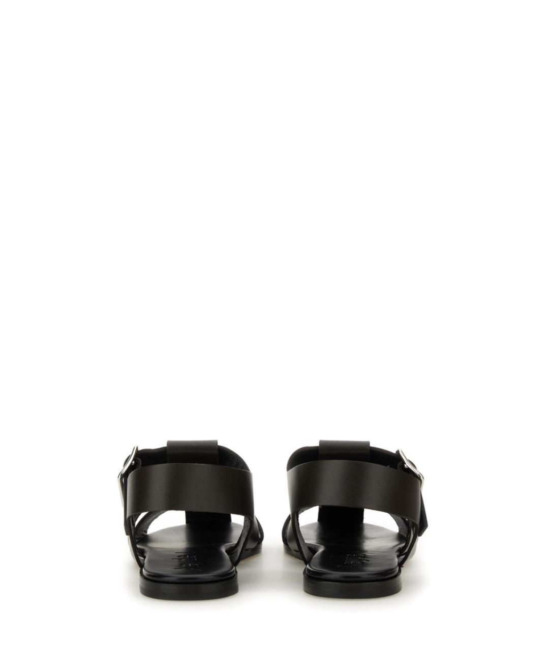 AEYDE Коричневые кожаные сандалии, фото 3