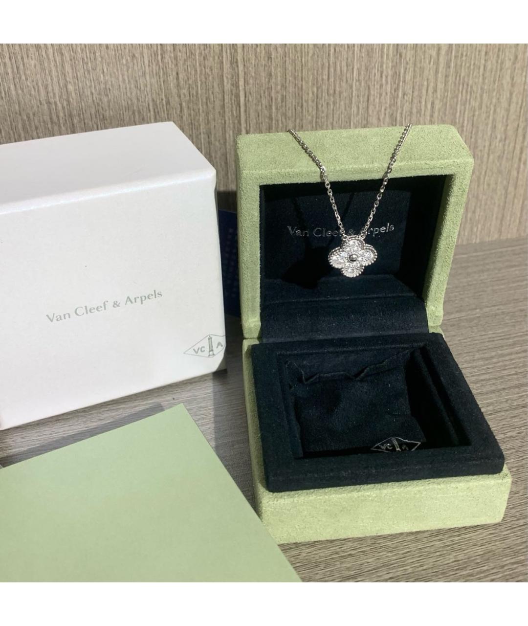 VAN CLEEF & ARPELS Белое колье из белого золота, фото 3