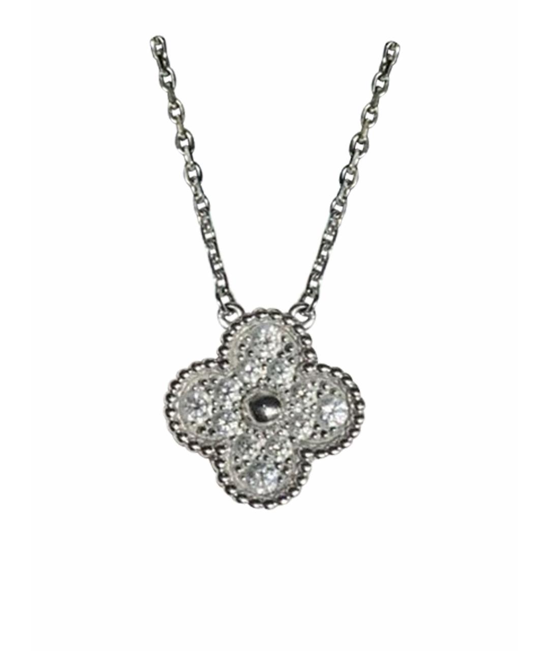 VAN CLEEF & ARPELS Белое колье из белого золота, фото 1