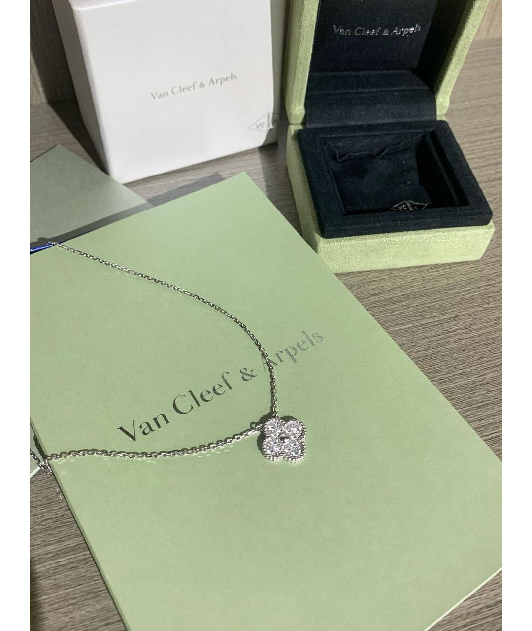VAN CLEEF & ARPELS Белое колье из белого золота, фото 5