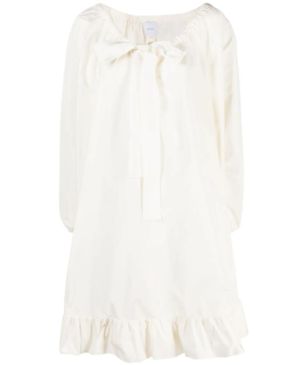 PATOU Белое повседневное платье, фото 1