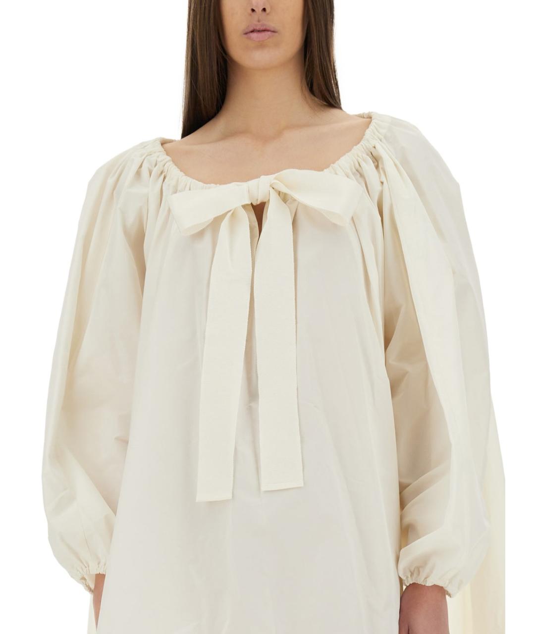 PATOU Белое повседневное платье, фото 5