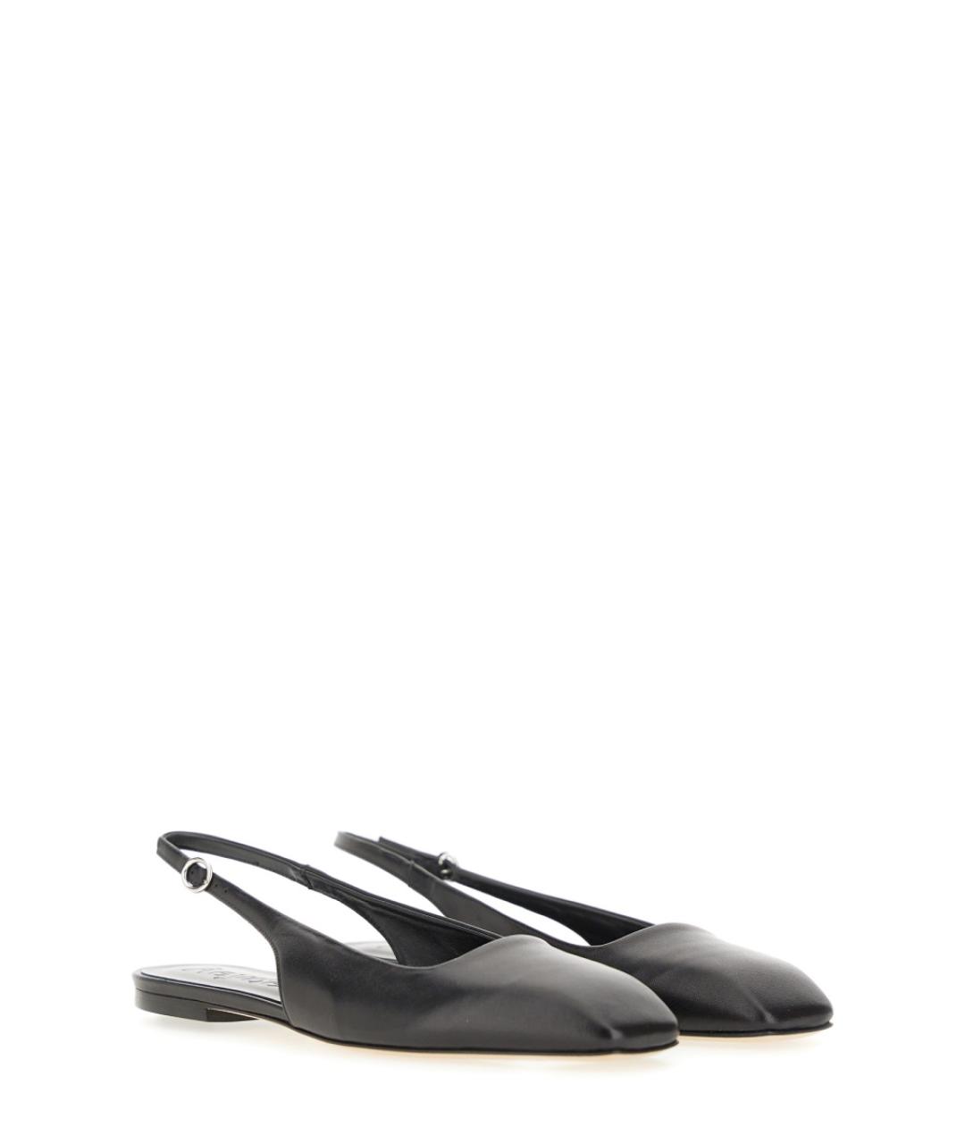 AEYDE Черные кожаные балетки, фото 2