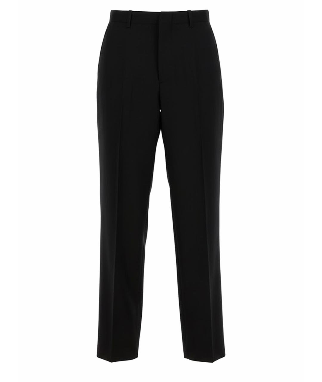 OUR LEGACY Черные шерстяные повседневные брюки, фото 1