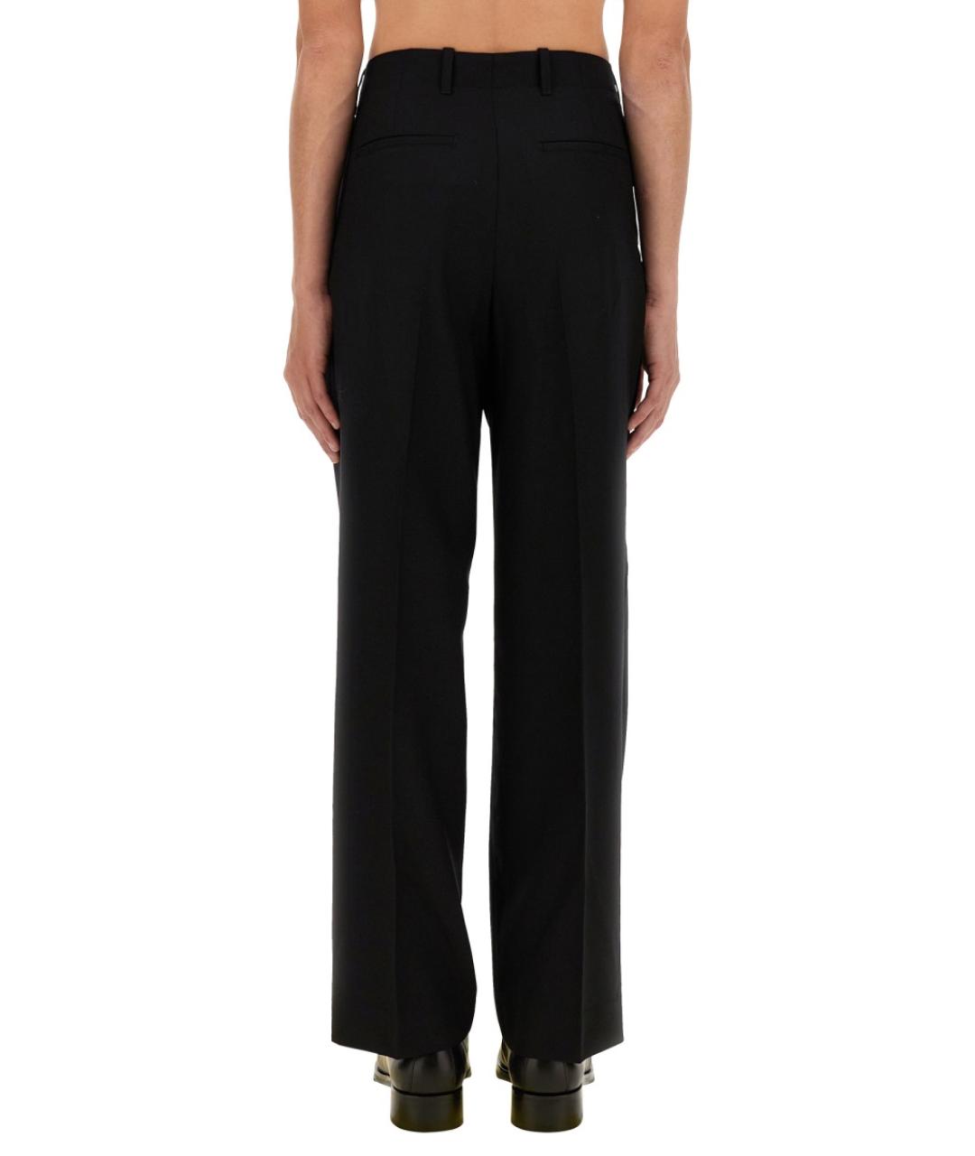 OUR LEGACY Черные шерстяные повседневные брюки, фото 3