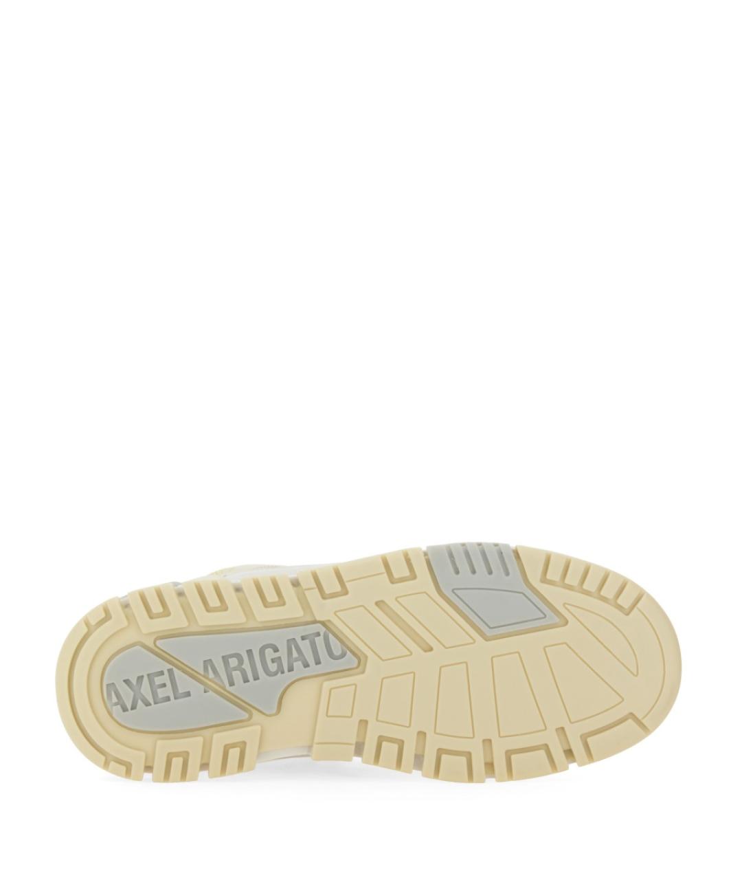 AXEL ARIGATO Белые синтетические низкие кроссовки / кеды, фото 4
