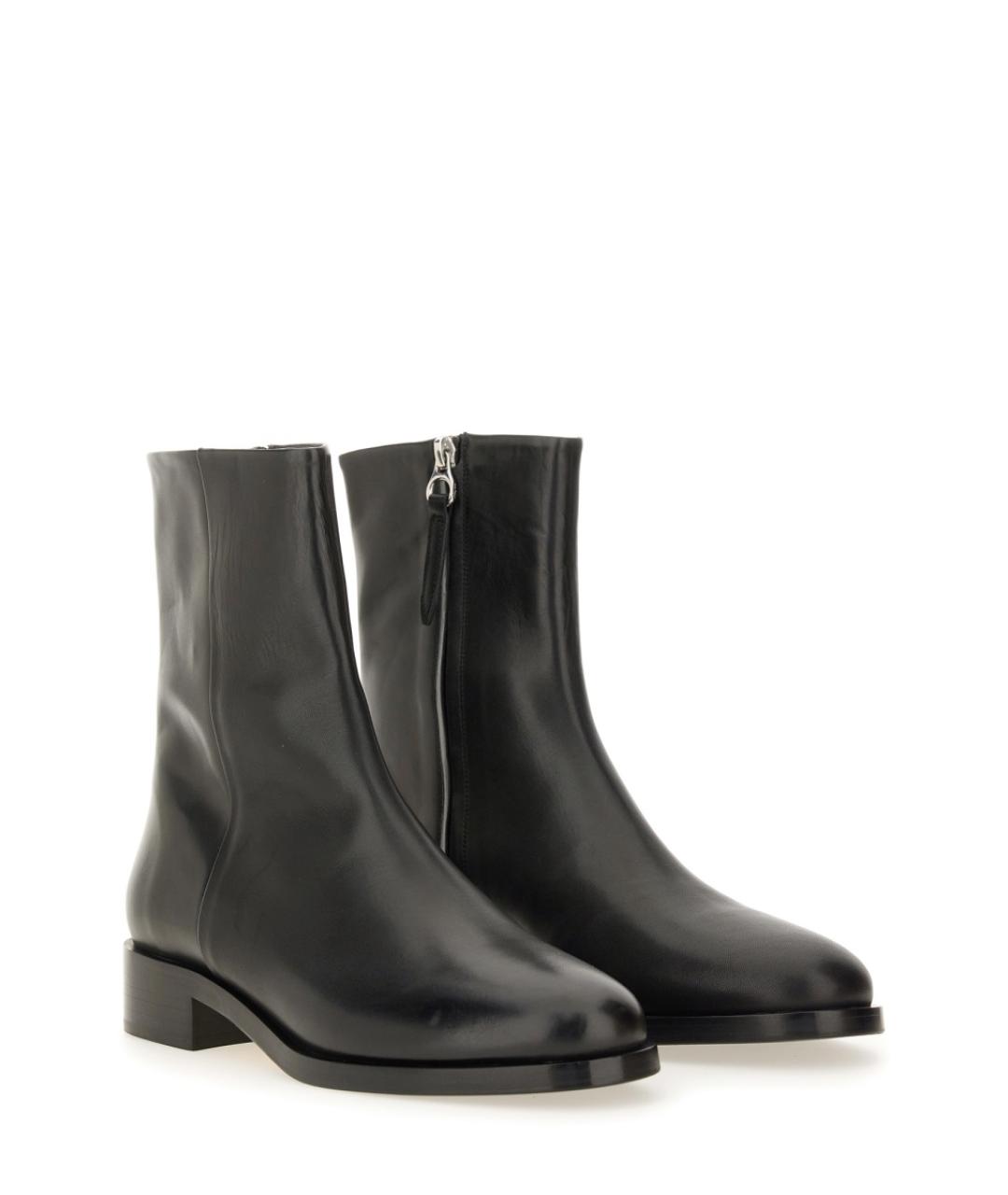 AEYDE Черные кожаные ботинки, фото 2