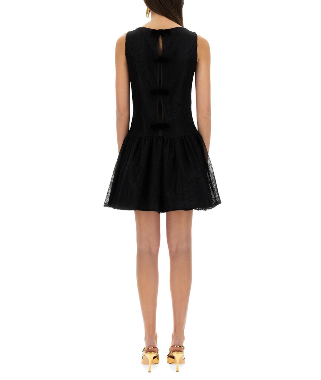 NINA RICCI Черное полиамидовое вечернее платье, фото 4