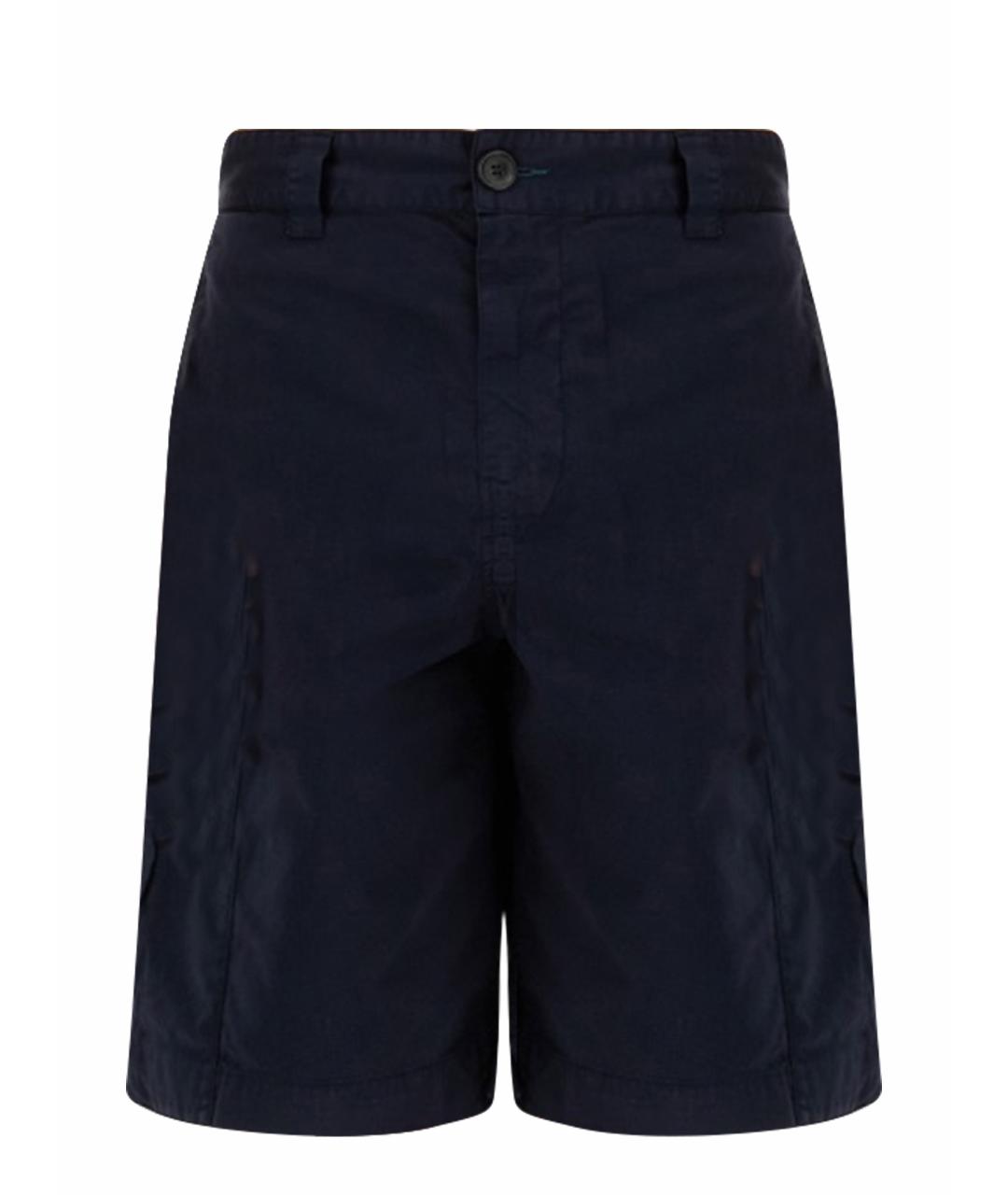 PS BY PAUL SMITH Синие хлопковые шорты, фото 1
